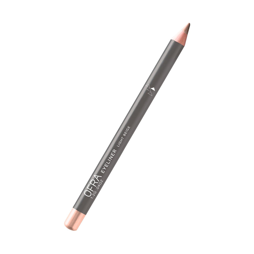 Ofra Eyeliner Pencil - Light Beige | Precision Beige for Bold, Long-Lasting Looks | Waterproof and Smudge-Proof Formula | Easy Glide Application for Intense Definition and All-Day Wear