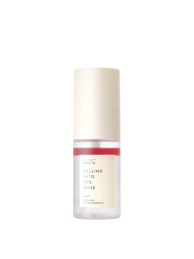 SIORIS Korean Hydrating Face Mist Rose Water Serum Spray for Sensitive Skin