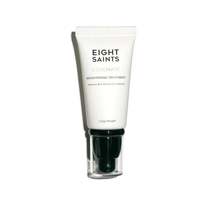 Eight Saints Soulmate Lotion Based 15% Glycolic Acid Serum For Women, Anti Aging Serum for Face, Reduce Wrinkles, Fine Lines, and Smooth Skin, with Hyaluronic Acid, Vitamin B5 & Vitamin E, 1.7 Ounce