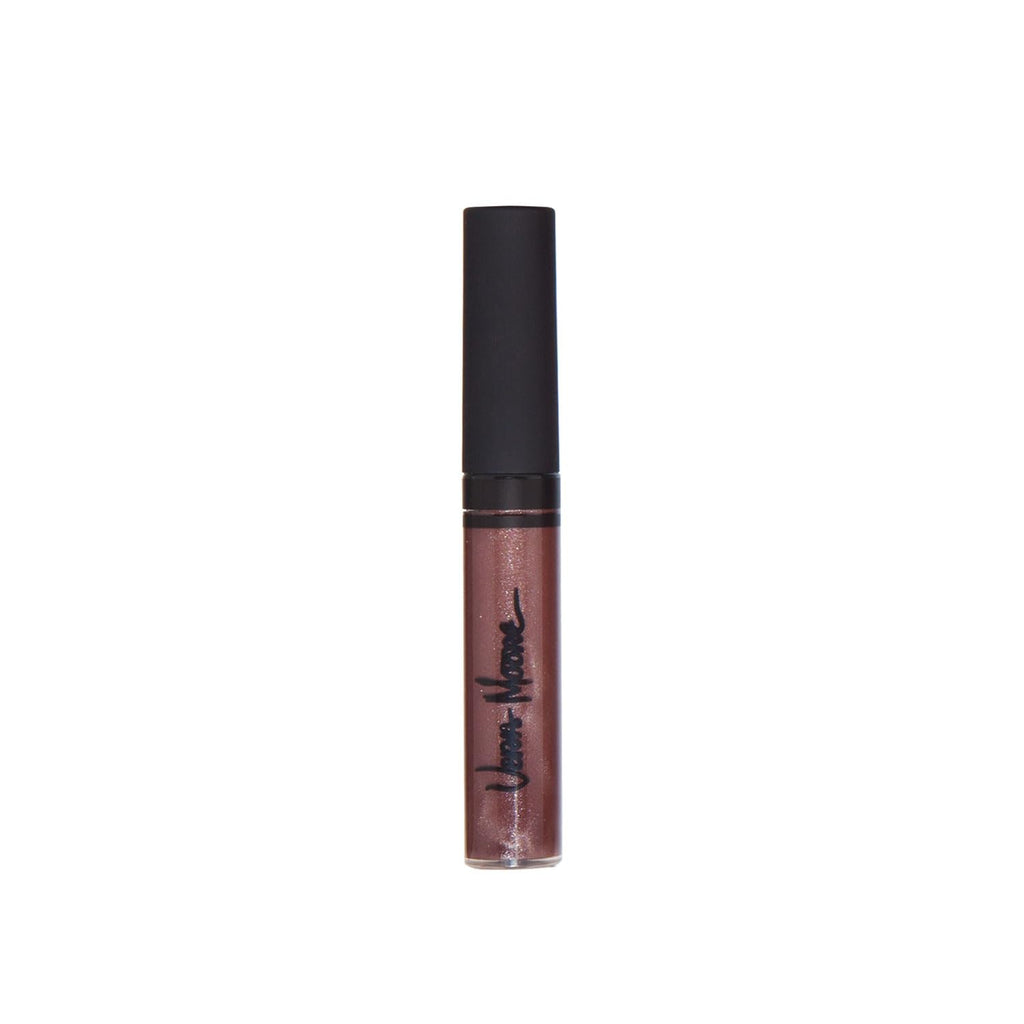 VERA MOORE COSMETICS AND SKIN CARE Lip Gloss, Moisturizing Lip Color with Shimmer for Long Lasting Shine, Lightweight Lip Stain, Girls Non-Sticky Lip Gloss with Aloe Vera, W/Vitamin C, E (Chocolate)