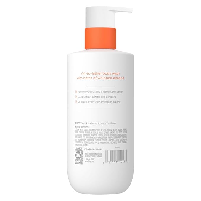 Dove Shower Body Oil Wash for Women, 14.2 oz