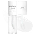 NOONI Korean Lip Oil - Appleclear | Long-Lasting, Moisturizing, Plumping, Revitalizing for Dry Lips, Waterproof, No Peel Off, Hydrating Lip Stain, Nourishing Crystal Clear Stocking Stuffers 0.12 FL Oz