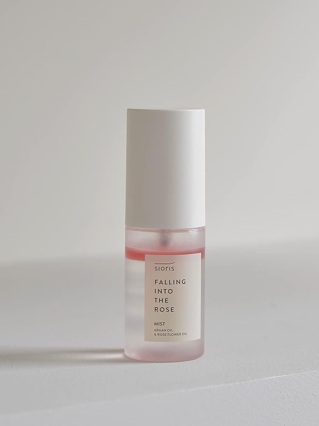 SIORIS Korean Hydrating Face Mist Rose Water Serum Spray for Sensitive Skin