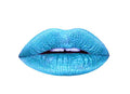 Aromi Snow Queen Metallic Liquid Lipstick, Bright Blue Shade
