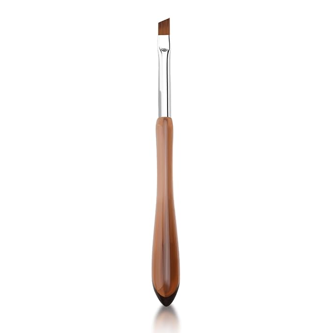 TipTrendz Oblique Head Nail Art Brush for French Tips & Creative Nail Designs, 03
