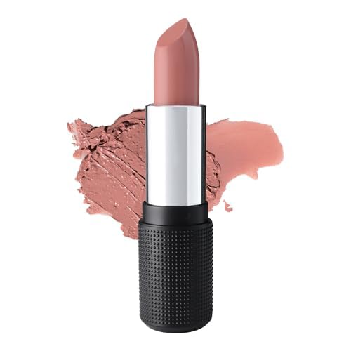 Red Apple Full Body Lipstick for Women - Vegan Gluten Free Organic Lipstick - Creamy Lip Color, Nourishing Lip Makeup w Vitamin E - PINKY BROWN NUDE SHADE - NEW YORK