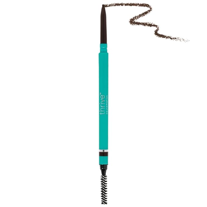 Thrive Causemetics Infinity Waterproof Eyebrow Pencil, Cool Brown Shade