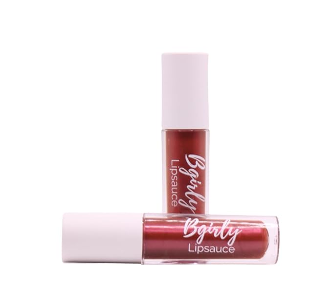 Bgirly Lipsauce | Handmade, Vegan, Moisturizing Lip Gloss, Non-Sticky Lip Gloss (Lava)