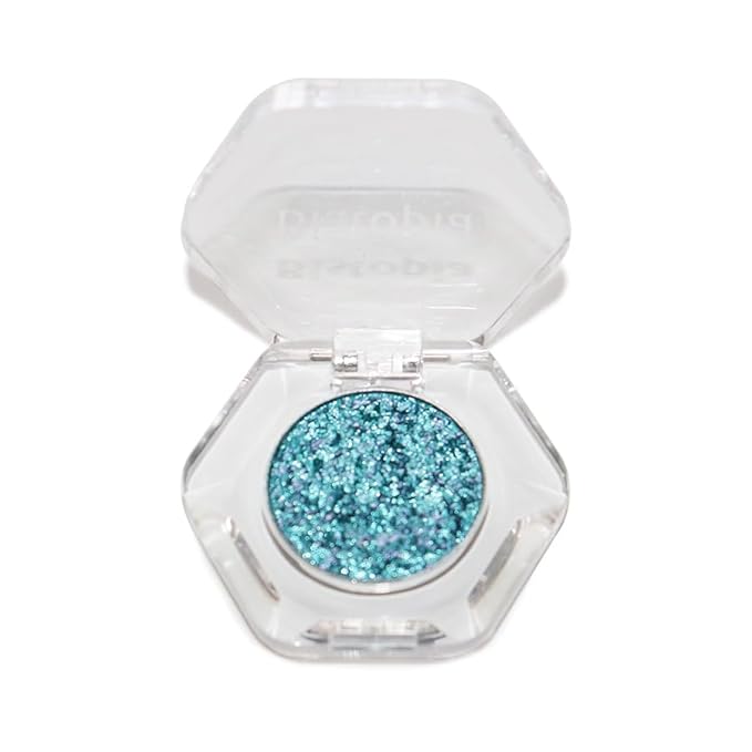 Bistopia Holographic Glitter Single Eyeshadow, Pearlescent Shimmer Metallic Cream Powder Eye Makeup, Blendable Long Lasting Waterproof, Multi-Use Face Highlighter, 2g (Stellar)