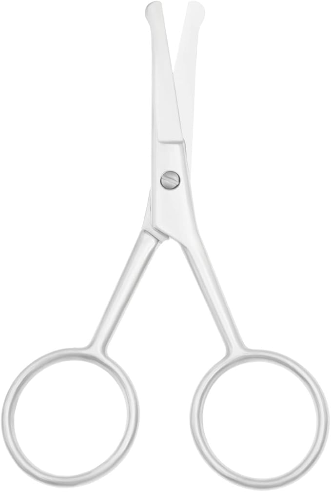 Motanar Multicolor Professional Grooming Scissors for Facial Hair Removal