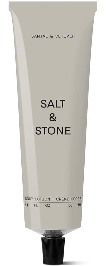 Salt & Stone Body Lotion for Women & Men, Vegan, Santal & Vetiver 3.4 fl oz