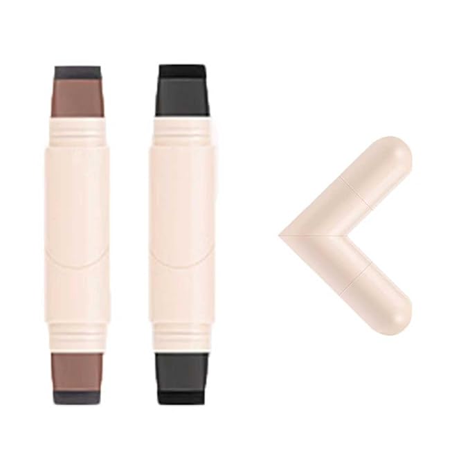 VerveFields，2pcs2026 New Foldable Eyeliner Stamp, Quick Drawing Tool, Marks Left and Right Eyes, Smudge-Proof and Waterproof Long-Lasting Eyeliner Pen, Suitable for Beginners