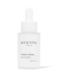 Rosental Organics Vitamin C Serum with Caffeine (30ml) - Hydrating Facial Serum - Against dark pigment spots and acne scars - Wrinkles - Brightening facial care - Natural Cosmetics - Made in Germany