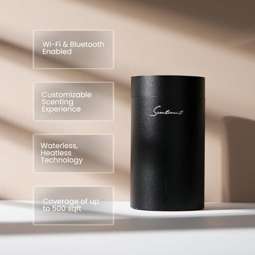 Scentiment Tabac Diffuser Oil - Premium Hotel Scent with Notes of Vanilla, Cacao, & Woody Home Scent, Aromatherapy Fragrance Oil Diffuser Refill - 0.68 fl oz (20 mL)