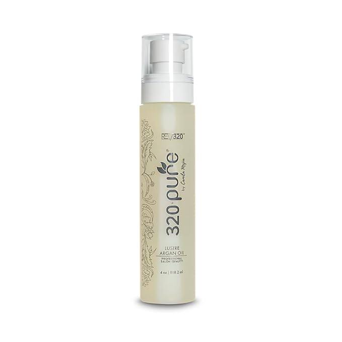 320Pure Lustre Argan Oil Hair Treatment, Frizz Control, Shine & Protection
