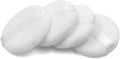 Zvrlampro 4 Pieces Cotton Powder Puff, Soft Makeup Puff for Loose Powder Foundation, Face Puff Pads Body Cosmetic Foundation (White, 3.15 Inch)