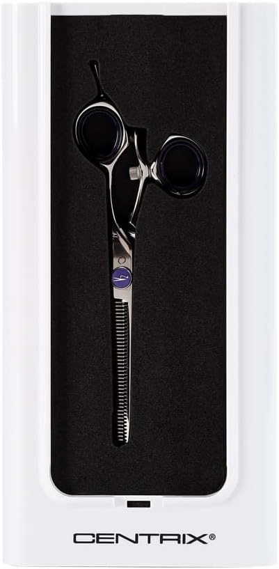 Cricket Centrix Vortex V2 39 Revolving Thumb Thinning Professional Hair Cutting Shear Includes Complimentary Gift Bag