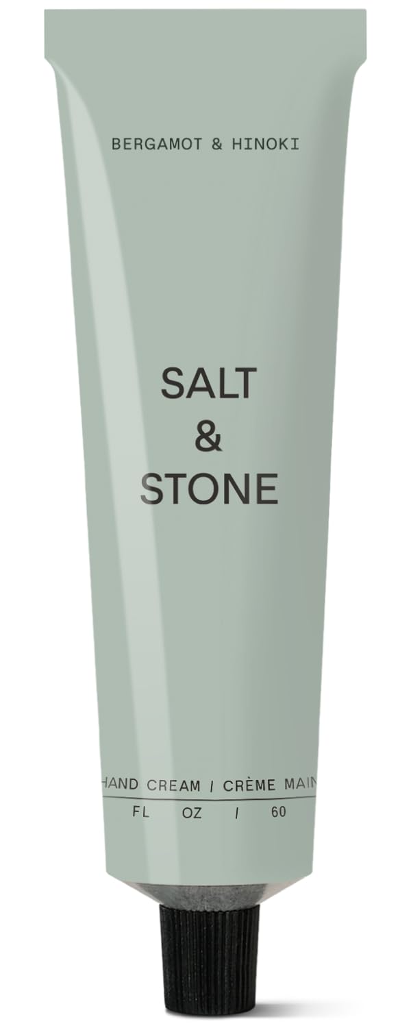 Salt & Stone Hand Cream Hand Lotion, Women & Men, Bergamot & Hinoki 2 fl oz