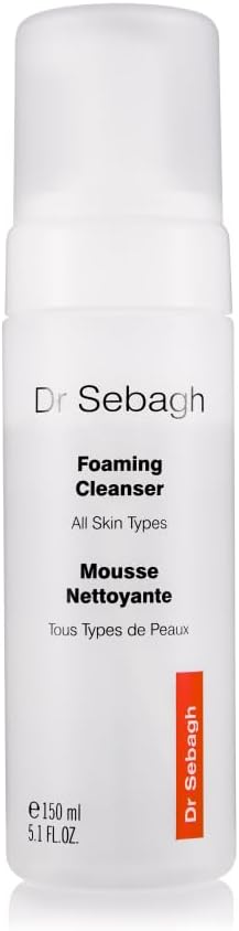 Dr Sebagh 2-in-1 Toner & Cleanser (5.1 fl oz) - Gentle Face Wash - Deep Pore Cleanser & Makeup Remover - Foam Cleanser for Oily Skin - Award-Winning