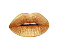 Aromi Gold Metallic Liquid Lipstick, Bronze Yellow Lip Color with Shimmery Finish (Gold Digger)
