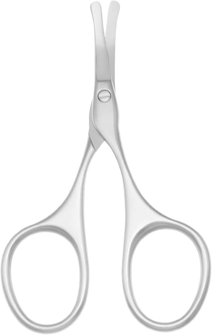 Motanar Multicolor Professional Grooming Scissors for Facial Hair Removal