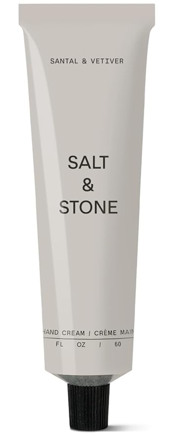 Salt & Stone Hand Cream, Hand Lotion, Women & Men, Santal & Vetiver 2 fl oz