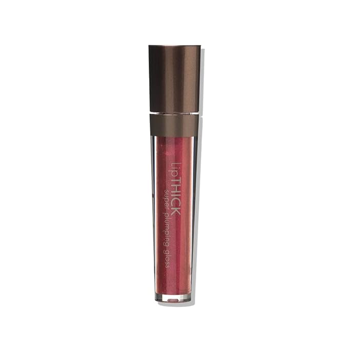 SORME Treatment Cosmetics LipThick Plumping Gloss for Shiny and Fuller Looking Lips | Doll Shade