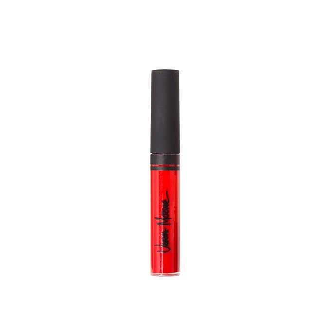 VERA MOORE COSMETICS AND SKIN CARE Lip Gloss, Moisturizing Lip Color with Shimmer for Long Lasting Shine, Lightweight Lip Stain, Girls Non-Sticky Lip Gloss with Aloe Vera, W/Vitamin C, E (Vera's Red)