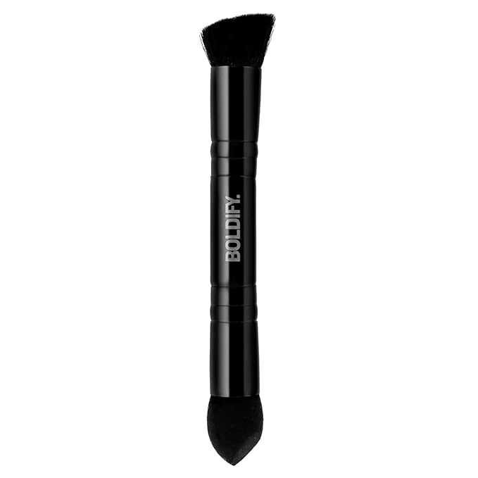 BOLDIFY Hairline Powder Brush, Root Touch Up Brush Applicator – Dual-Ended
