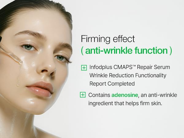 INFODPLUS Advanced Repair Serum Aloe Vera Adenosine Facial Serum, Soothing, Calming, Redness Relief, Barrier Care, Deep Hydration, Glowy Firming for Sensitive Dry Skin, Korean skincare 1.01 fl oz
