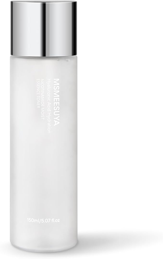 MSMEESUYA Niacinamide Moist Essence Toner, with Niacinamide, A Fresh and Delicate Feel, Moisturizing, Alcohol-Free, Suitable for All Skin Types, 150ml/5.07 fl oz