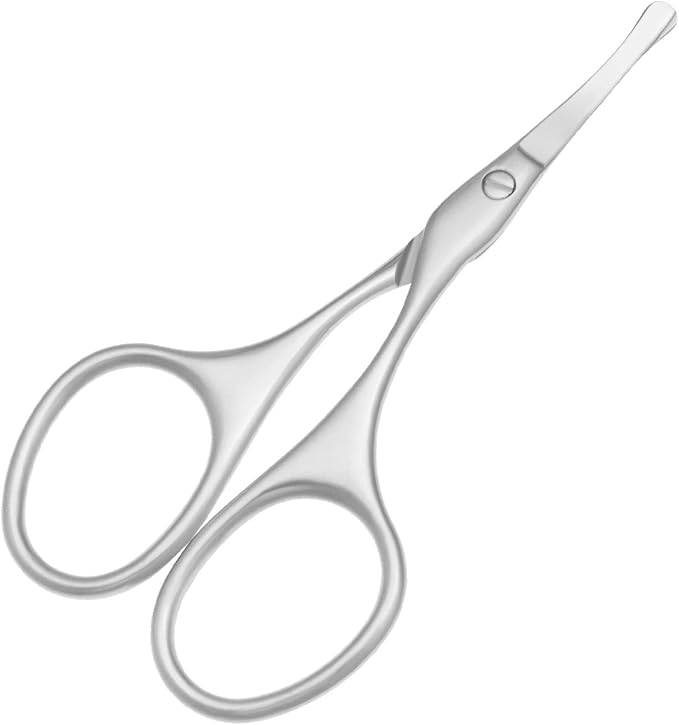 Motanar Multicolor Professional Grooming Scissors for Facial Hair Removal