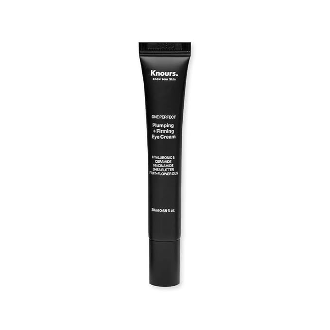 Knours. Dark Circle And Wrinkle-Freeze Peptide Eye Cream | Puffiness Fines Lines | One Perfect Plumping + Firming | Hyaluronic Acid + Vitamin C + Shea Butter | Vegan Korean