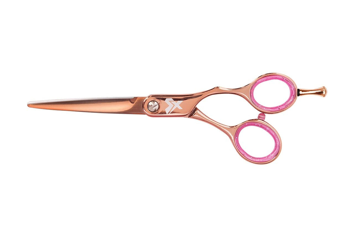 Cricket Shear Xpressions It's All Good 5.75" Professional Hair Cutting Scissors - Barber Scissors, Japanese Stainless Steel for Stylists & Home Use, Dr. Everything Will Be Alright, Mint