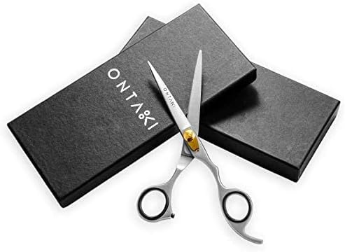 Ontaki Hair Cutting Scissors - 6.5" Japanese Steel, Silver