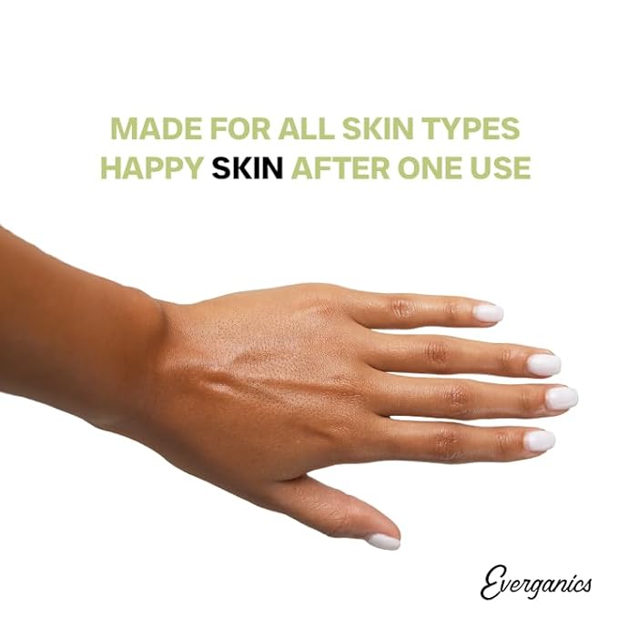Everganics | Organic Matcha-Infused Whipped Tallow Cream for Skin | Grass-Fed Beef Tallow Natural Moisturizer for Face & Body | Made in USA | 4 oz (Large Size)