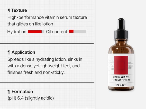 INFODPLUS Advanced Toning Serum with Tranexamic Acid, Intensive Dark Spot Discoloration and Uneven Tone Care, Niacinamide, Retinol Complex for Radiant Glow Facial Serum Korean Skincare 1.01 fl oz