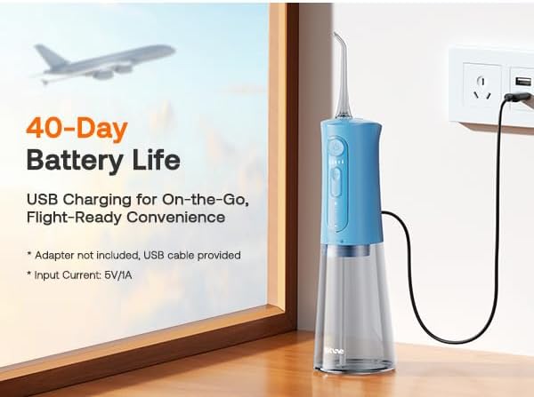 Bitvae Water Dental Flosser Teeth Pick, Cordless Water Teeth Cleaner