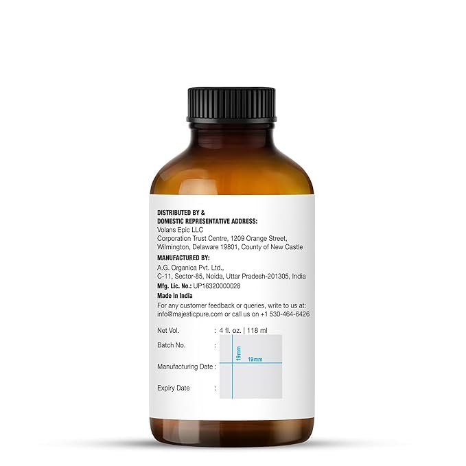 Majestic Pure Peppermint Essential Oil for Diffuser - 4 Fl Oz (Pack of 2)