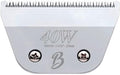 Bucchelli Detachable A Series Wide 40 Blade Dog Grooming Clipper Blades Cuts Length 1/100" 0.25mm Japanese High Carbon Steel Dog Grooming Clipper Replacement Blade | Compatible A5 Series(B40W)