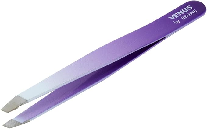 Venus by Regine Slant Tweezers for Eyebrows & Facial Hair