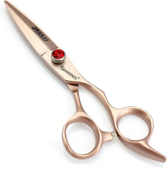 AXEMOORE Hair Scissors 6/7/8/9-inch 440C High Hardness For Hairdressers Haircuts Cuttinging Scissors Professional Haircut (6 inch-4pc)