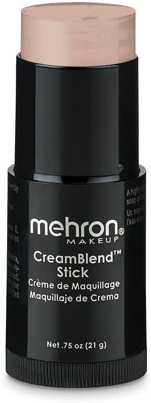 Mehron Makeup CreamBlend Stick - LIGHT MEDIUM OLIVE, Cream Foundation