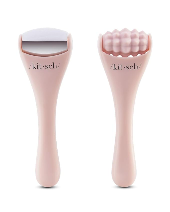 Kitsch Mini Ice Roller for Face Tool Set – Cooling Face Rollers - Blush
