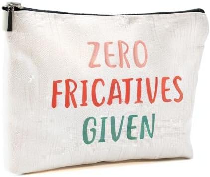 Blue Leaves Funny Speech Makeup Bag Cosmetic Bag