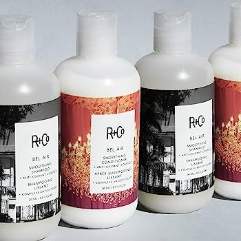 R+Co Bel Air Smoothing Shampoo and Conditioner Set, 8.5 oz