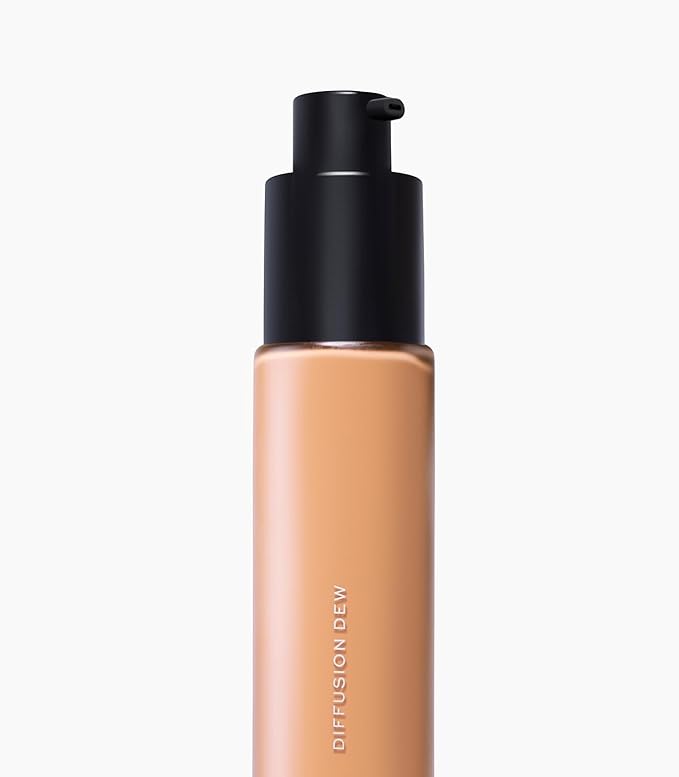 MAKE Beauty Skin Tint – Sheer to Medium Coverage with a Natural Radiant Finish. Lightweight, Smoothing Formula with Niacinamide and Adenosine. Diffusion Dew – 10 Amber