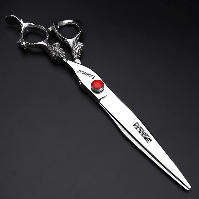 6/7/8/9 inch Professional Hair Cutting Thinning Scissors Barber Shears Hairdressing Salon Set (8 inch flat)
