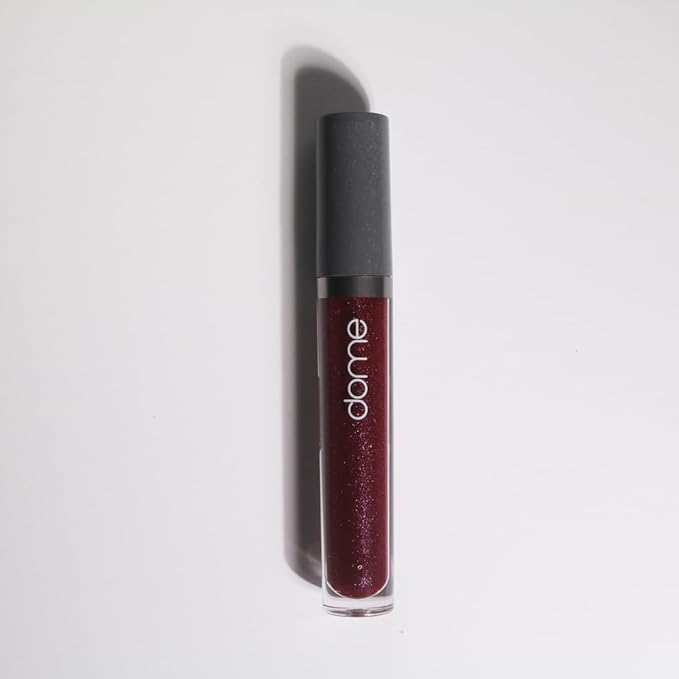DOME BEAUTY Hydralust Lipgloss - Hydrating Lip Gloss for Glossy Lips, Lightweight, Non-Sticky Formula, Clean Beauty Lip Makeup, Moisturizing Shine, Vegan, Cruelty-Free (Frida, 0.20 oz)