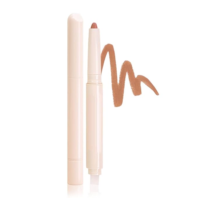 SUAKE Plump Matt Lipstick Lipliner Pencil Pack,Waterproof Crayon with Silicone Smudger for Define Contours & Sculpting Lip, Longwear Moisture Smooth Creamy Formula for Lip Makeup-02 Wine (A10)